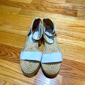 Splendid women’s white platform sandals